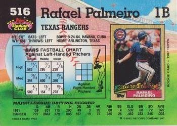 Rafael Palmeiro  baseball card collectible - Main Image 2