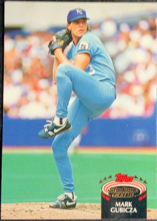 Mark Gubicza  baseball card collectible - Main Image 3