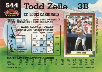 Todd Zeile  baseball card collectible - Main Image 2