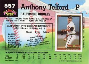 Anthony Telford  baseball card collectible - Main Image 2