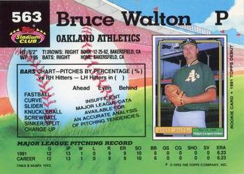 Bruce Walton  baseball card collectible - Main Image 2