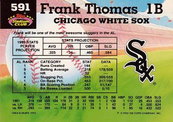 Frank Thomas  baseball card collectible - Main Image 2