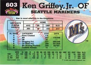 Ken Griffey, Jr.  baseball card collectible - Main Image 2