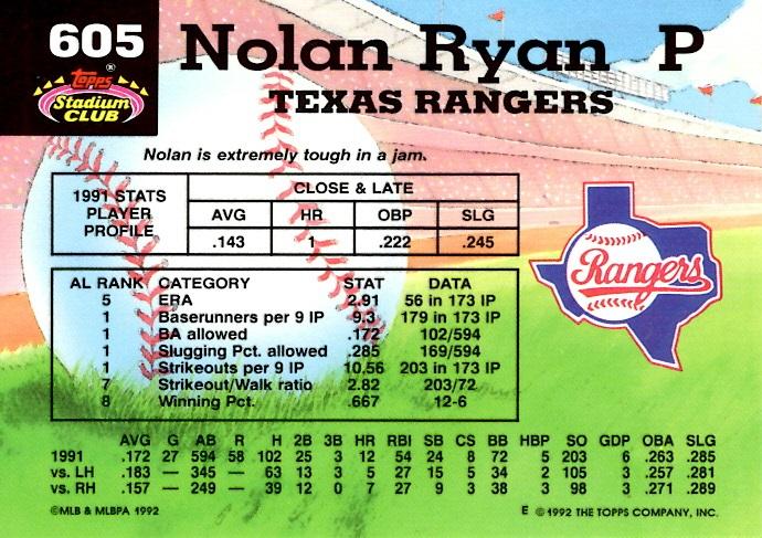 Nolan Ryan  baseball card collectible - Main Image 2