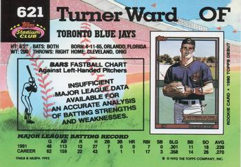 Turner Ward  baseball card collectible - Main Image 2