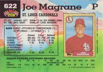 Joe Magrane  baseball card collectible - Main Image 2