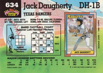 Jack Daugherty  baseball card collectible - Main Image 2