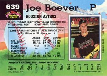 Joe Boever  baseball card collectible - Main Image 2