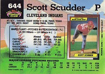 Scott Scudder  baseball card collectible - Main Image 2