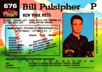 Bill Pulsipher  baseball card collectible - Main Image 2