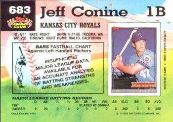 Jeff Conine  baseball card collectible - Main Image 2