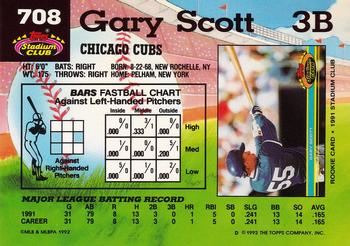 Gary Scott  baseball card collectible - Main Image 2