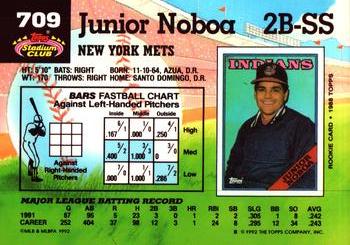 Junior Noboa  baseball card collectible - Main Image 2