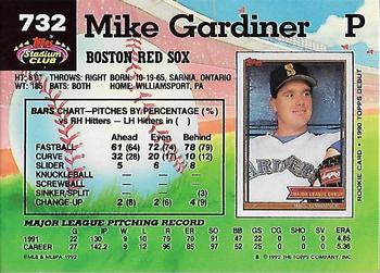 Mike Gardiner  baseball card collectible - Main Image 2