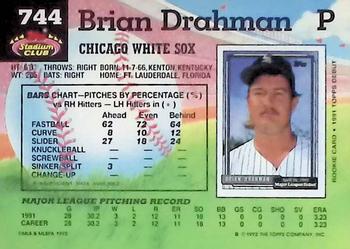 Brian Drahman  baseball card collectible - Main Image 2