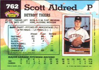 Scott Aldred  baseball card collectible - Main Image 2