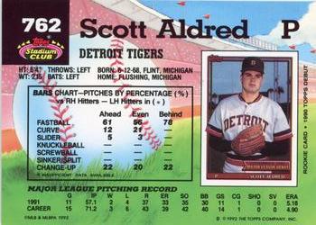 Scott Aldred  baseball card collectible - Main Image 2