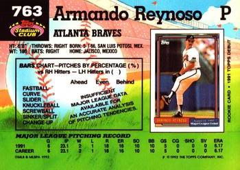 Armando Reynoso  baseball card collectible - Main Image 2