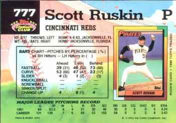 Scott Ruskin  baseball card collectible - Main Image 2