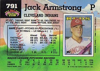 Jack Armstrong  baseball card collectible - Main Image 2