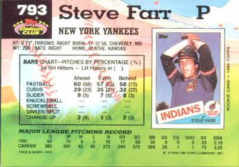 Steve Farr  baseball card collectible - Main Image 2