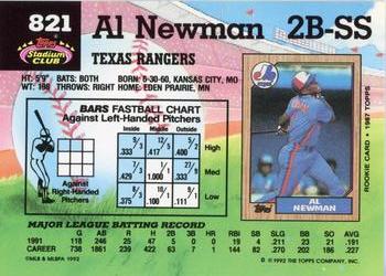 Al Newman  baseball card collectible - Main Image 2