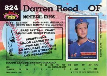 Darren Reed  baseball card collectible - Main Image 2