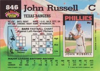 John Russell  baseball card collectible - Main Image 2