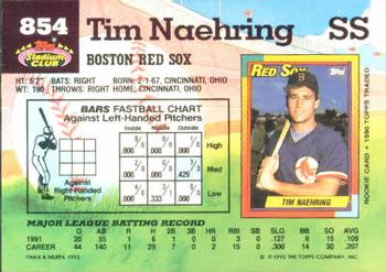Tim Naehring  baseball card collectible - Main Image 2