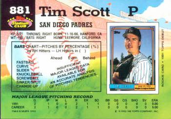Tim Scott  baseball card collectible - Main Image 2
