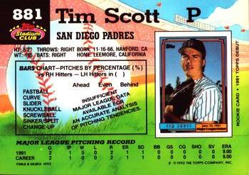 Tim Scott  baseball card collectible - Main Image 2