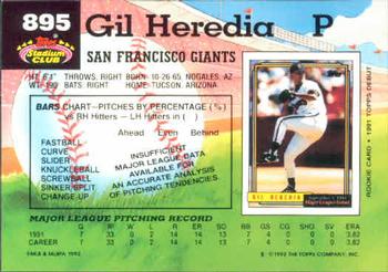 Gil Heredia  baseball card collectible - Main Image 2