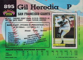 Gil Heredia  baseball card collectible - Main Image 2