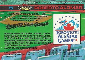 Roberto Alomar  baseball card collectible - Main Image 2