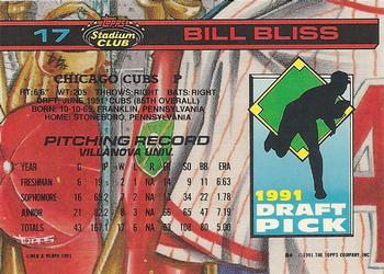Bill Bliss  baseball card collectible - Main Image 2