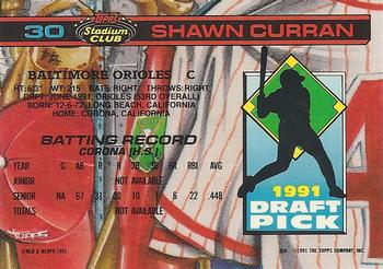 Shawn Curran  baseball card collectible - Main Image 2