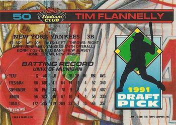 Tim Flannelly  baseball card collectible - Main Image 2