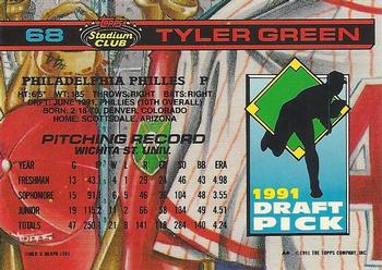 Tyler Green  baseball card collectible - Main Image 2