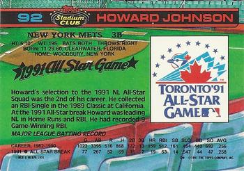 Howard Johnson  baseball card collectible - Main Image 2