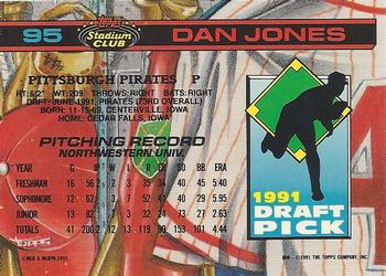 Dan Jones  baseball card collectible - Main Image 2