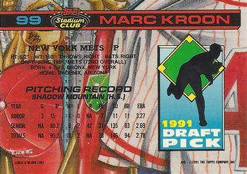 Marc Kroon  baseball card collectible - Main Image 2