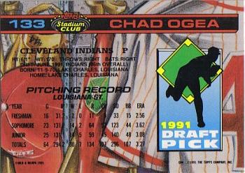 Chad Ogea  baseball card collectible - Main Image 2