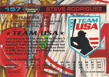 Steve Rodriguez  baseball card collectible - Main Image 2