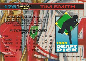 Tim Smith  baseball card collectible - Main Image 2