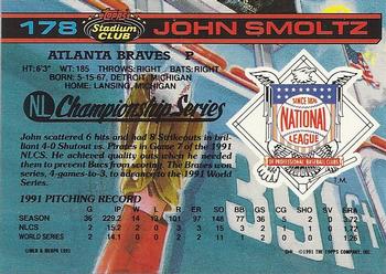 John Smoltz  baseball card collectible - Main Image 2