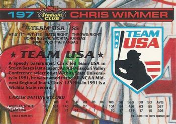 Chris Wimmer  baseball card collectible - Main Image 2
