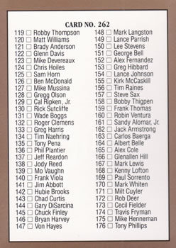 Checklist (Red Schoendienst)  baseball card collectible - Main Image 2