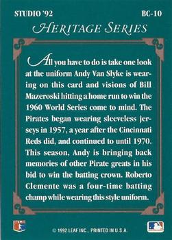 Andy Van Slyke  baseball card collectible - Main Image 2