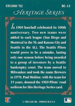 Paul Molitor  baseball card collectible - Main Image 2