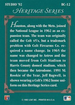 Jeff Bagwell  baseball card collectible - Main Image 2